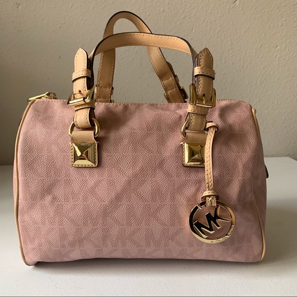 MICHAEL Michael Kors Handbags - Michael Kors Grayson Medium Blush Pink Bag